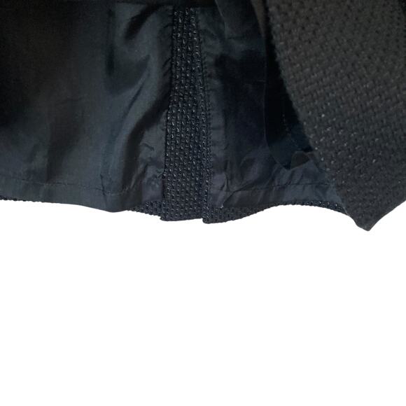 Jones NY Pencil Skirt Womens 4 Black Side Slit Front Career Workwear Casual New - Picture 9 of 13